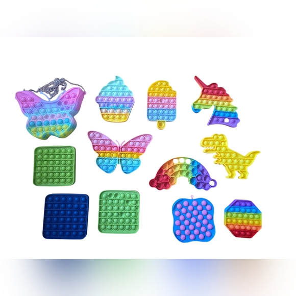 Other - Bundle Lot Pop It fidget toys